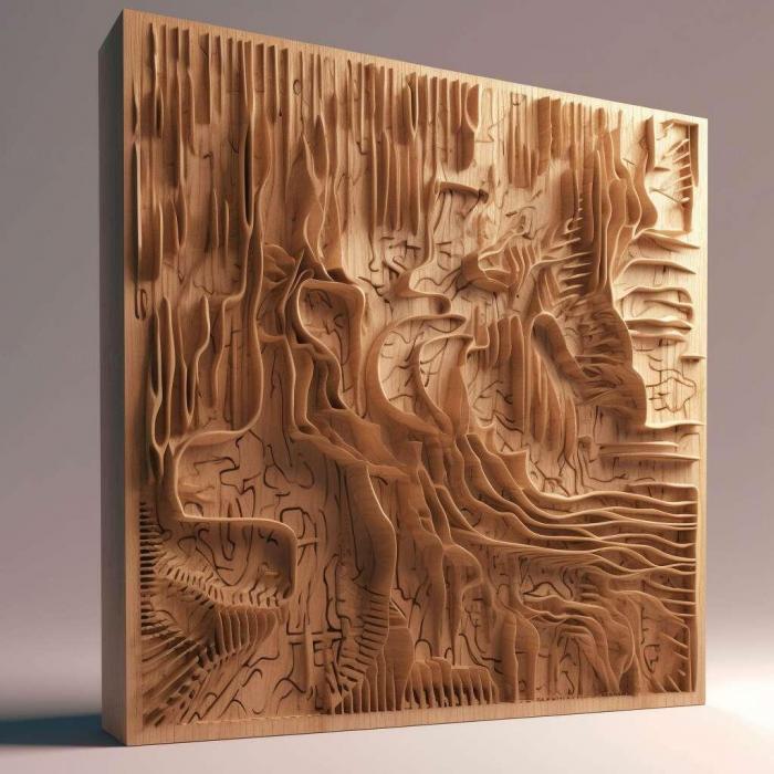 نموذج ثلاثي الأبعاد لآلة CNC 3D Art 